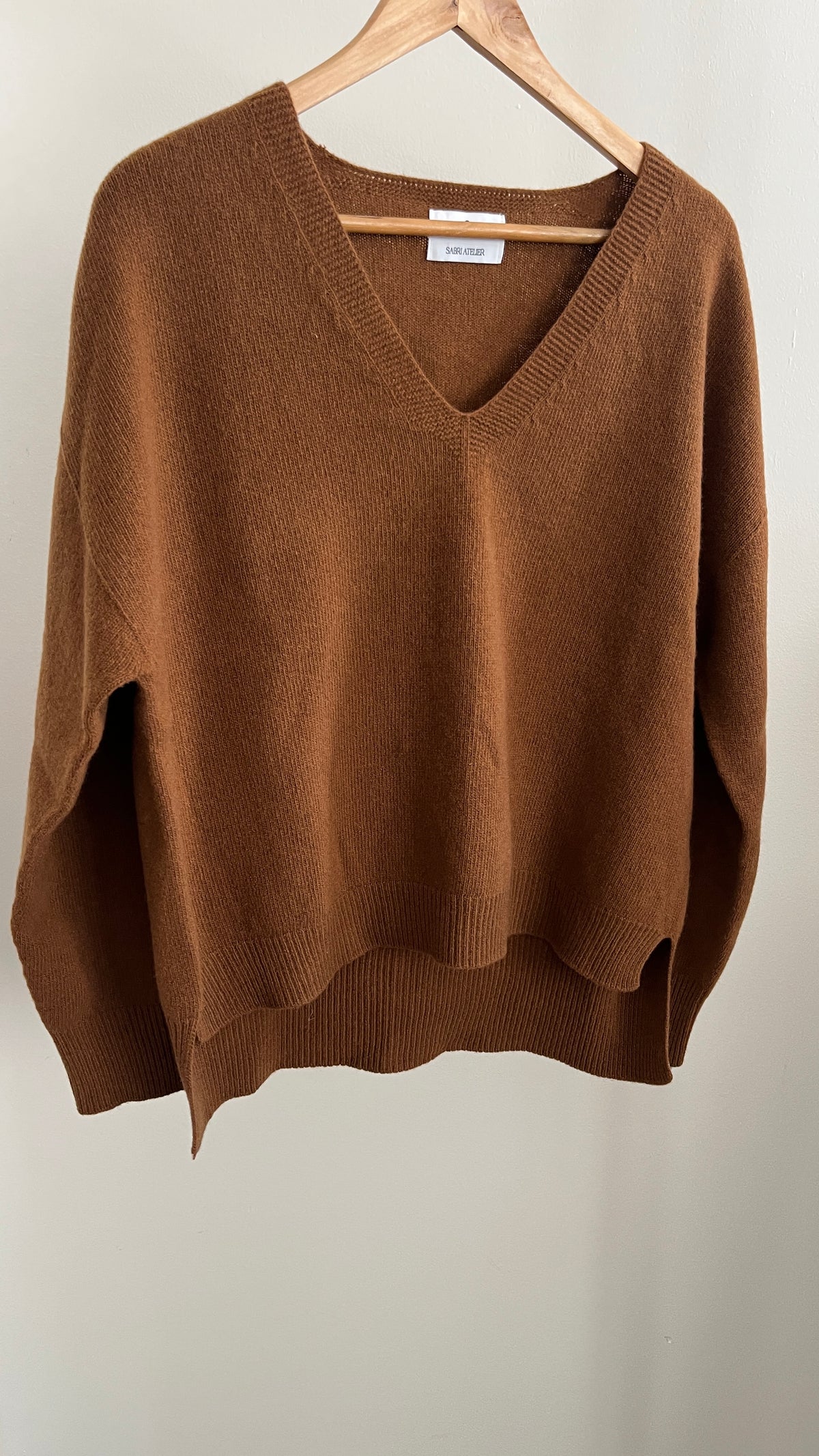 Pull Woolly caramel