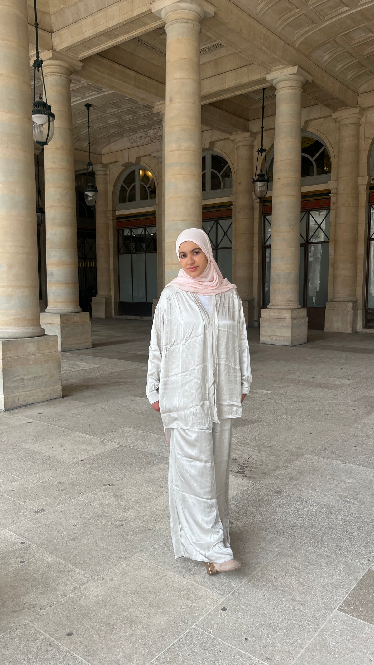 Pantalon Silky gris