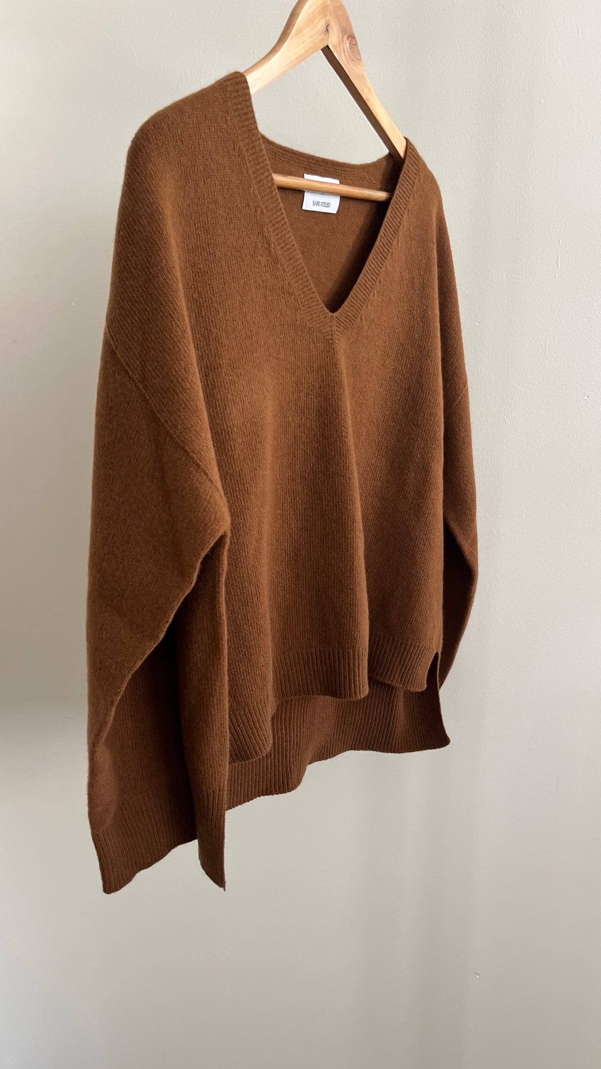 Pull Woolly caramel