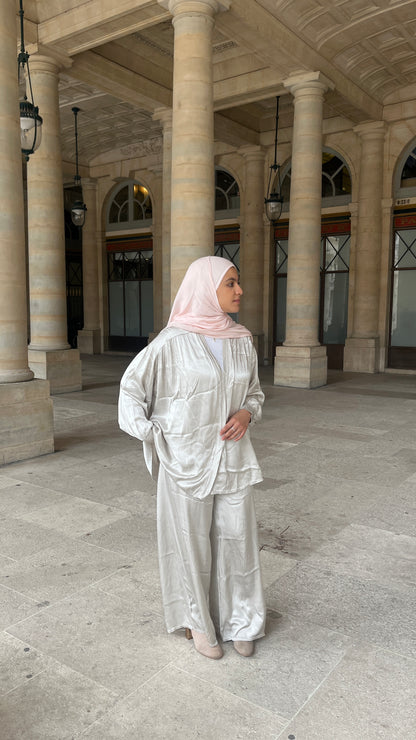 Pantalon Silky gris