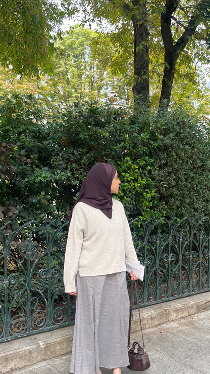 Pull Woolly beige