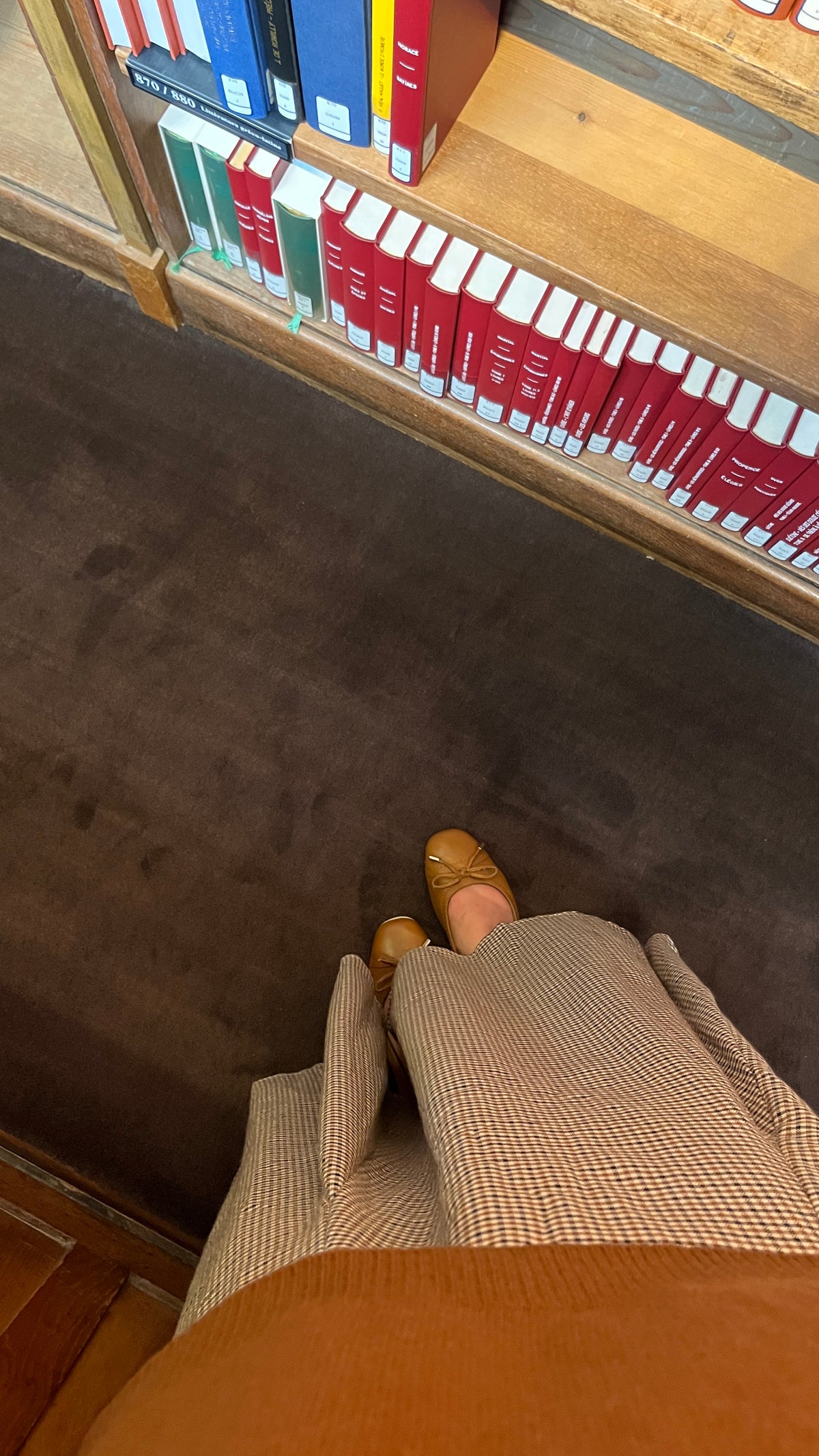 Jupe Paula beige & caramel