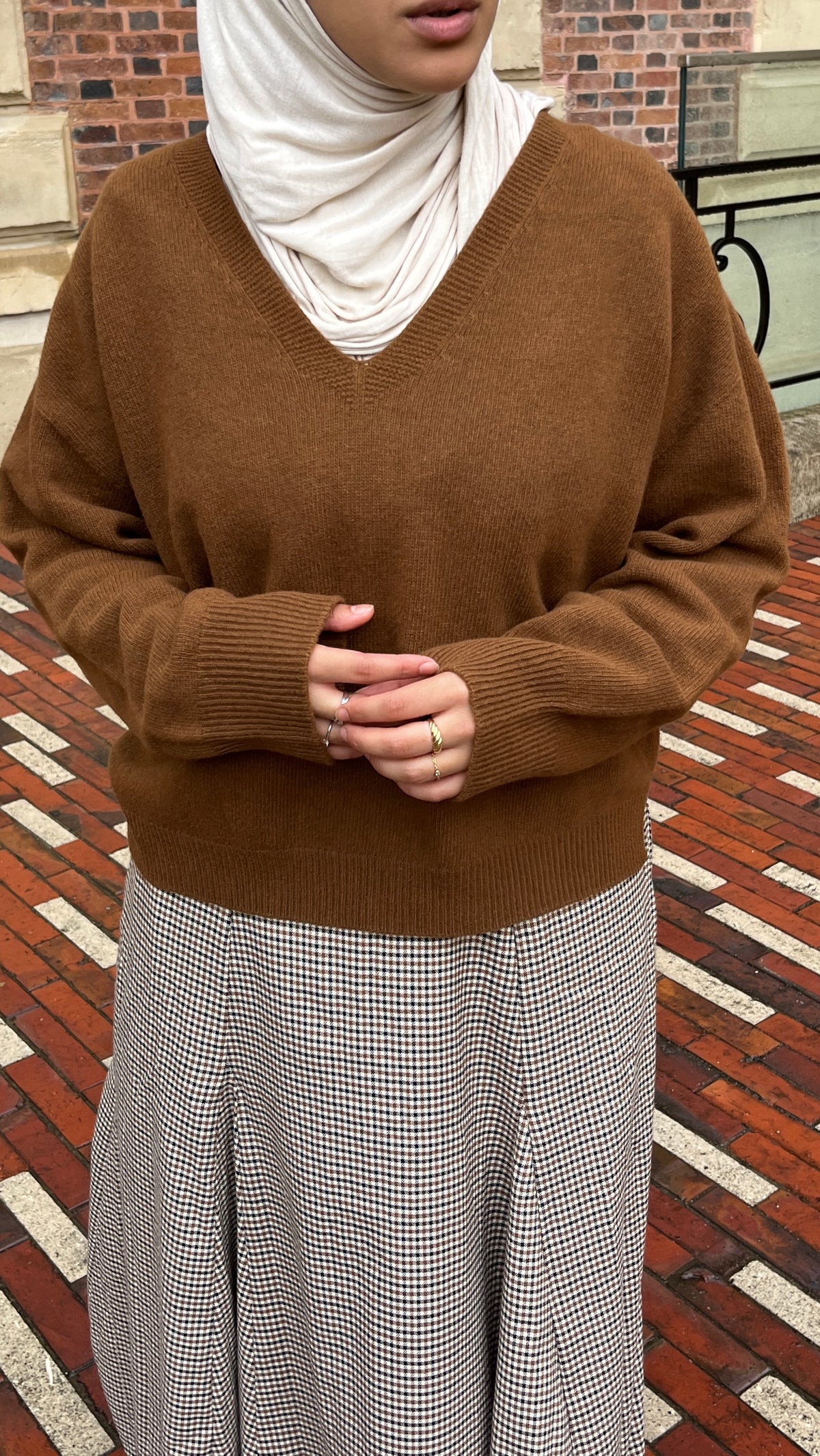 Pull Woolly caramel
