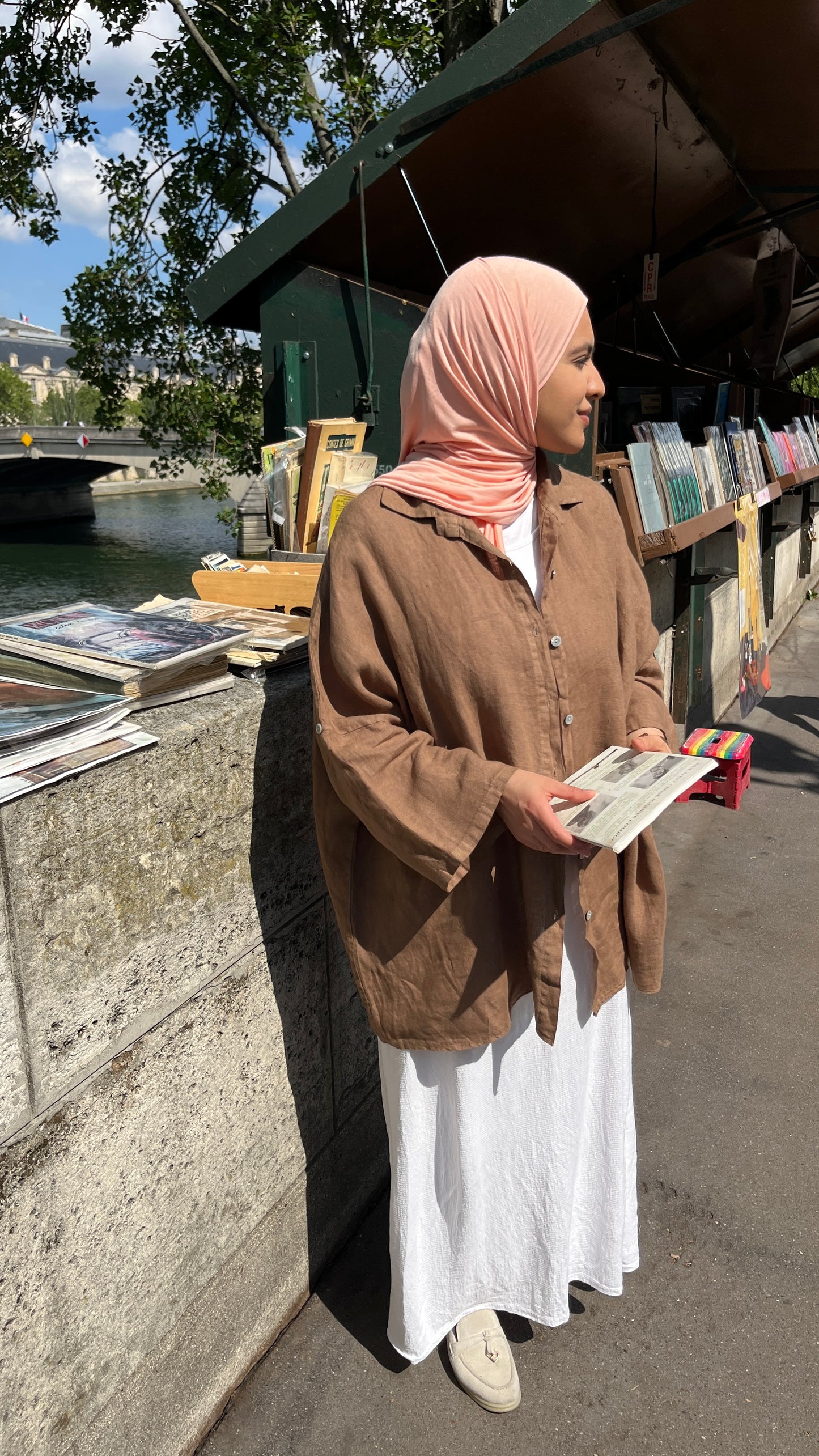 Chemise Lina Mokka